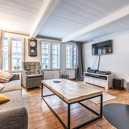 Fewo1846 - Kaete-lassen-huus - Uriges Häuschen Auf 3 Ebenen Mit Dachterrasse Am Hafen Ferienhaus