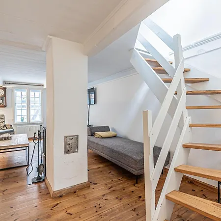 Fewo1846 - Kaete-lassen-huus - Uriges Haeuschen Auf 3 Ebenen Mit Dachterrasse Am Hafen Flensburg