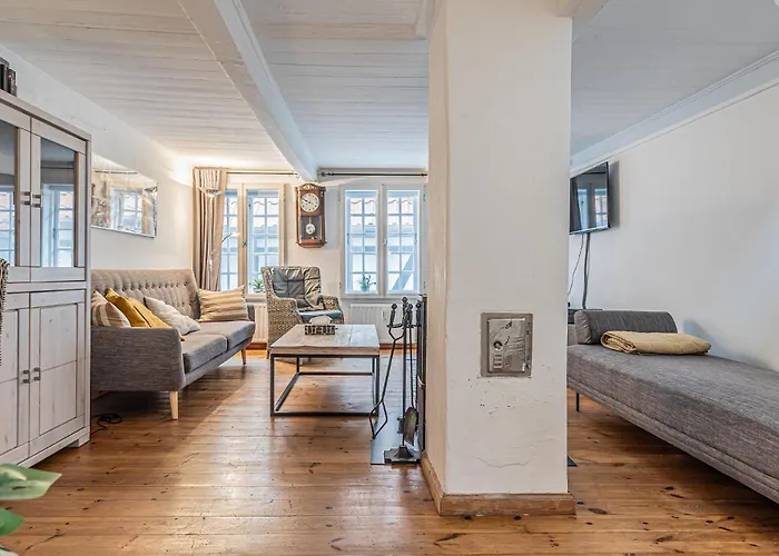 Fewo1846 - Kaete-lassen-huus - Uriges Haeuschen Auf 3 Ebenen Mit Dachterrasse Am Hafen Фленсбург